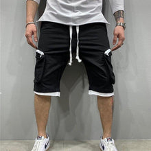 Load image into Gallery viewer, men's knee cotton loose shorts fitness - Sophornlilly