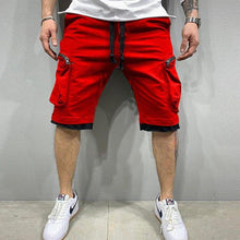 Load image into Gallery viewer, men's knee cotton loose shorts fitness - Sophornlilly