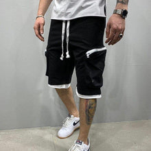Load image into Gallery viewer, men's knee cotton loose shorts fitness - Sophornlilly
