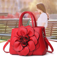 Load image into Gallery viewer, Elegant Women Handbags Three Dimensional Flower Shoulder Bag