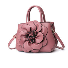 Load image into Gallery viewer, Elegant Women Handbags Three Dimensional Flower Shoulder Bag