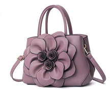 Load image into Gallery viewer, Elegant Women Handbags Three Dimensional Flower Shoulder Bag