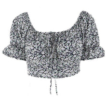 Load image into Gallery viewer, European and American summer new women's wear sweet small floral - Sophornlilly