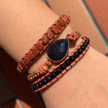 Load image into Gallery viewer, Exclusive New Women Bracelets Natural Stone Lava Beads 3 Strands