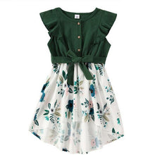 Load image into Gallery viewer, Family Matching Dress Mom And Me Daughter Summer Floral Long