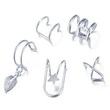Load image into Gallery viewer, Fashion   Ear Cuffs Leaf Clip Earrings for Women  No Piercing