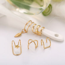 Load image into Gallery viewer, Fashion   Ear Cuffs Leaf Clip Earrings for Women  No Piercing
