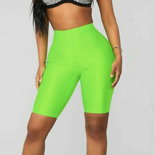 Load image into Gallery viewer, Fashion Leggings women Bike Elastic High Waist Short Leggings