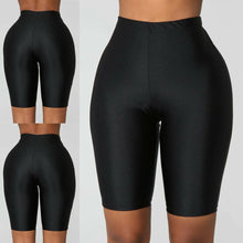 Load image into Gallery viewer, Fashion Leggings women Bike Elastic High Waist Short Leggings