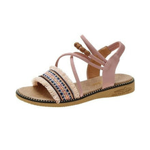Load image into Gallery viewer, Fashion Summer Gladiator Totem Women Sandals Casual Flax Cool - Sophornlilly