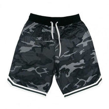 Load image into Gallery viewer, Fitness Shorts Camouflage Design Waist Drawstring Polyester Quick - Sophornlilly