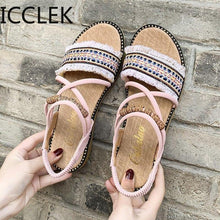 Load image into Gallery viewer, Flat Sandals Women Shoes Gladiator Open Toe Non slip Soft - Sophornlilly
