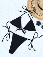 Load image into Gallery viewer, High Leg Cut Bikini Women Swimwear Female Swimsuit Two Pieces - Sophornlilly