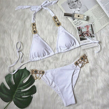 Load image into Gallery viewer, Hot Swimsuit Crystal Diamond Swimsuit Sexy Swimwear Factory - Sophornlilly