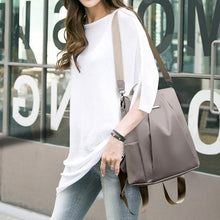 Load image into Gallery viewer, Hot Women's Backpack Casual Nylon Solid Color School Bag Fashion