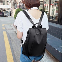 Load image into Gallery viewer, Hot Women's Backpack Casual Nylon Solid Color School Bag Fashion