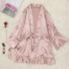 Load image into Gallery viewer, Hot selling hot style sexy ladies homewear bathrobe sexy summer