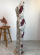 Load image into Gallery viewer, Latest Newspaper Letters Printing Women Jumpsuits Turn Down Neck - Sophornlilly