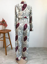 Load image into Gallery viewer, Latest Newspaper Letters Printing Women Jumpsuits Turn Down Neck - Sophornlilly