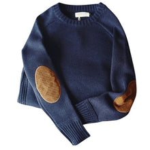 Load image into Gallery viewer, Men Pullover Sweater Autumn New Fashion Casual Loose Thick O Neck