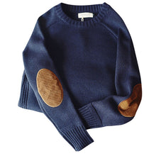 Load image into Gallery viewer, Men Pullover Sweater Autumn New Fashion Casual Loose Thick O Neck