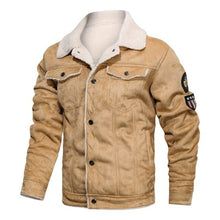 Load image into Gallery viewer, Clothing Vintage Leather Jacket Autumn Winter Streetwear