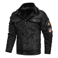 Load image into Gallery viewer, Clothing Vintage Leather Jacket Autumn Winter Streetwear