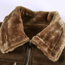 Load image into Gallery viewer, Clothing Vintage Leather Jacket Autumn Winter Streetwear