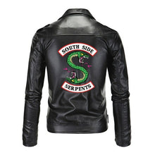 Load image into Gallery viewer, Fashion Slim Fit Stand Collar PU Jacket