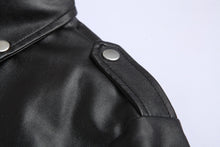 Load image into Gallery viewer, Fashion Slim Fit Stand Collar PU Jacket