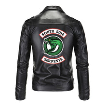Load image into Gallery viewer, Fashion Slim Fit Stand Collar PU Jacket