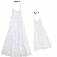 Load image into Gallery viewer, Mom and Daughter Dress Family Matching Outfits Mesh Princess