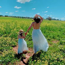 Load image into Gallery viewer, Mom and Daughter Dress Family Matching Outfits Mesh Princess