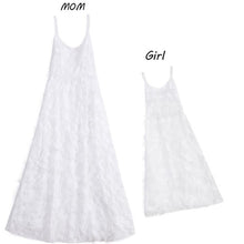 Load image into Gallery viewer, Mom and Daughter Dress Family Matching Outfits Mesh Princess