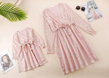 Load image into Gallery viewer, Mother Daughter Macthing Dresses Family Set Sequined Mom Baby