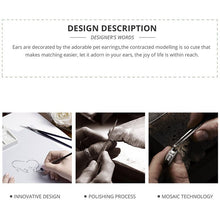 Load image into Gallery viewer, NEW Animal Collection Cute Napping Little Cat Earrings for Women