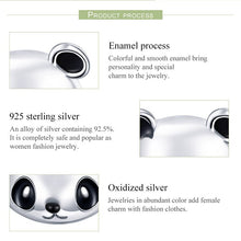 Load image into Gallery viewer, NEW Animal Collection Cute Panda Stud Earrings for Women Genuine