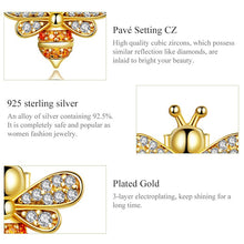 Load image into Gallery viewer, NEW Bee Story Clear CZ Exquisite Stud Earrings for Women Fashion