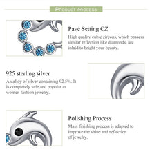 Load image into Gallery viewer, NEW Cute Dolphin Love Ball Animal Stud Earrings for Women Jewelry