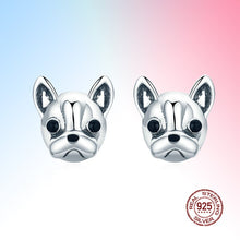 Load image into Gallery viewer, NEW  Loyal Partners French Bulldog Dog Animal Small Stud Earrings