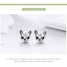 Load image into Gallery viewer, NEW  Loyal Partners French Bulldog Dog Animal Small Stud Earrings
