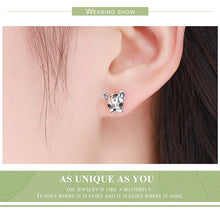Load image into Gallery viewer, NEW  Loyal Partners French Bulldog Dog Animal Small Stud Earrings