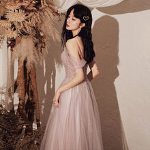 Load image into Gallery viewer, Arrival Sweet Pink Banquet Dresses Women Bandage Spaghetti