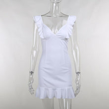 Load image into Gallery viewer, New Arrivals Summer Fashion Knitted Sleeveless Ruffles V Neck