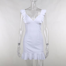 Load image into Gallery viewer, New Arrivals Summer Fashion Knitted Sleeveless Ruffles V Neck