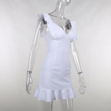 Load image into Gallery viewer, New Arrivals Summer Fashion Knitted Sleeveless Ruffles V Neck