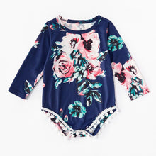 Load image into Gallery viewer, New Autumn Mommy and Me Floral Dresses Family Matching Outfits