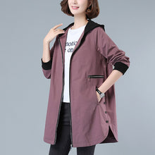 Load image into Gallery viewer, New Autumn Women Jacket Casual Basic Coat Pocket Zipper Oversize