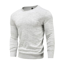 Load image into Gallery viewer, New Cotton Pullover O neck Men's Sweater Fashion Solid Color High