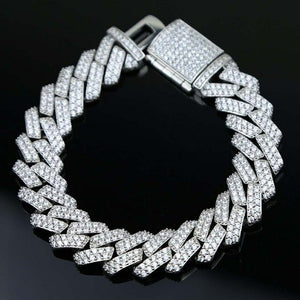 New Fashion 15MM Width Iced Out Bling Hip Hop Men Boy Women - Sophornlilly